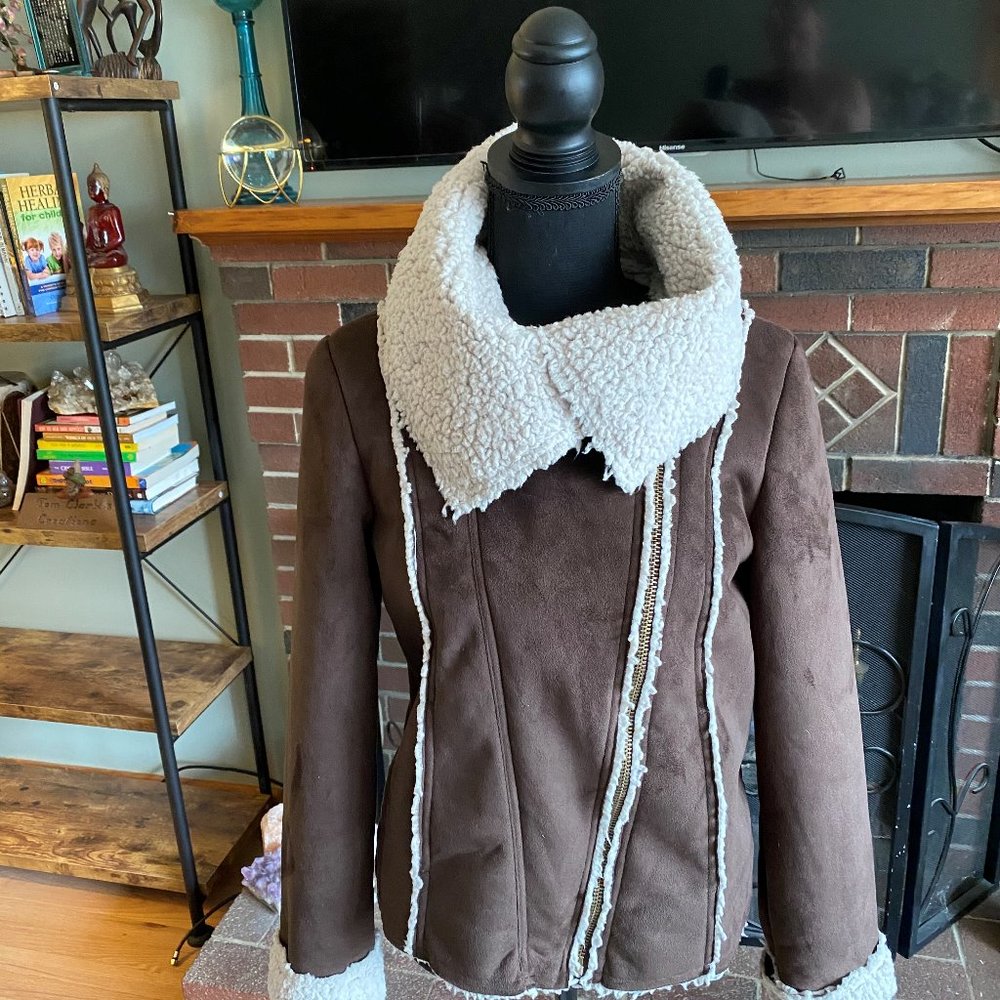 jack by BB faux suede lined jacket